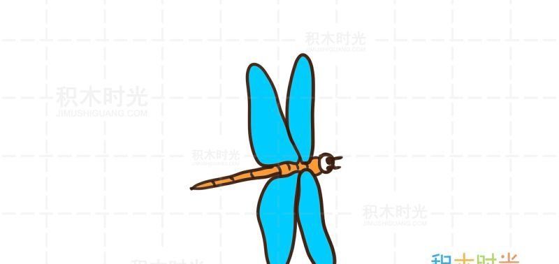 昆虫的简笔画彩色