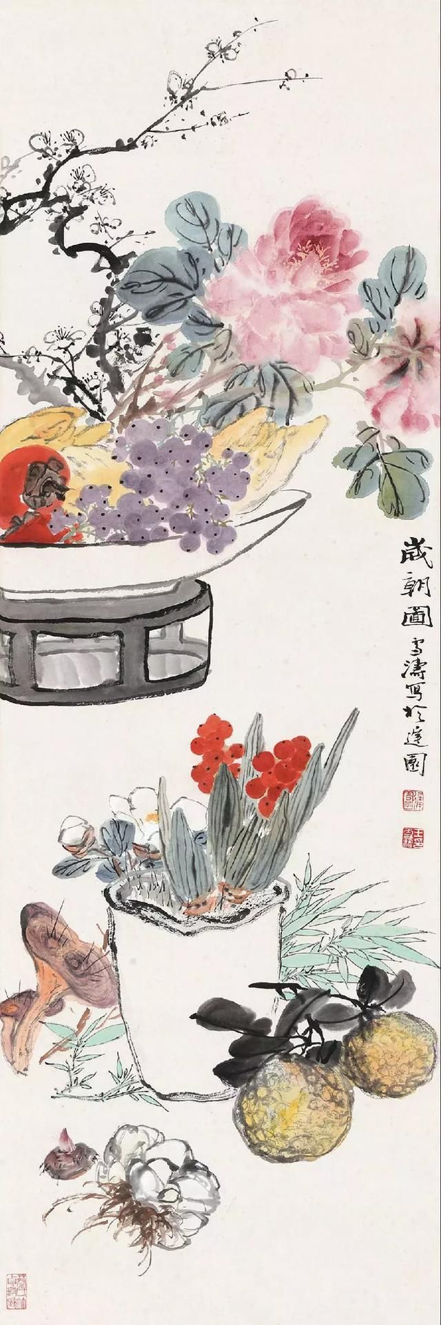 国画里的新年,美极了!