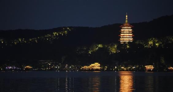 杭州雷峰塔解析浴室工程v浴室安装照明水管亮化设计图图片