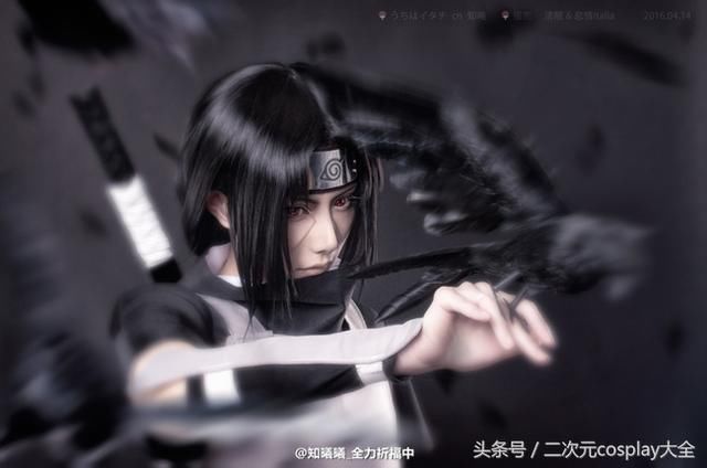 《火影忍者》宇智波鼬暗部cos,大片既视感男神帅气神还原