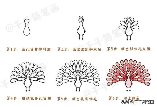 幼儿园简笔小狗