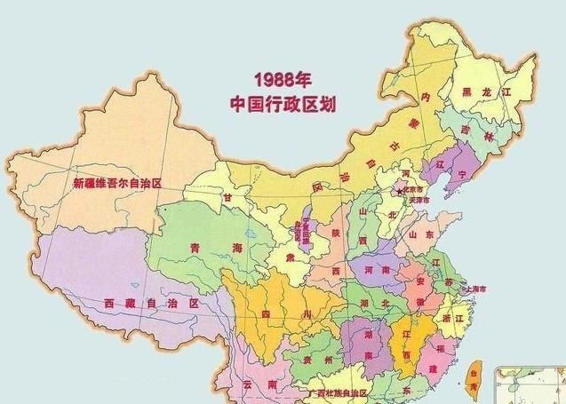 『河北省』新中国至今的行政区划地图:哪个年代的行政区划最合理呢?