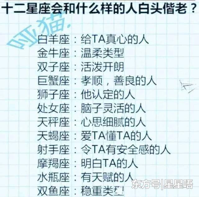 射手座:令ta有安全感的,摩羯座:明白ta的人,水瓶座:有天赋的人,双鱼座