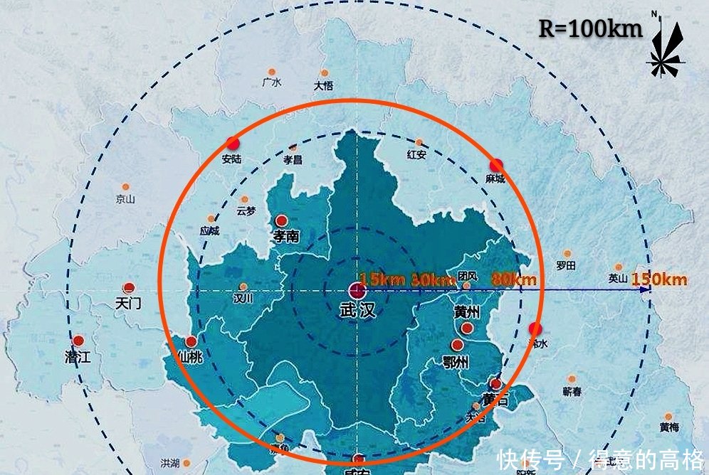 如果武汉城市群升级为武汉都市圈后,哪些城市会出局