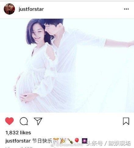 公开孕肚照的谢娜被痛批炒作,毛俊杰晒孕照却被赞最美