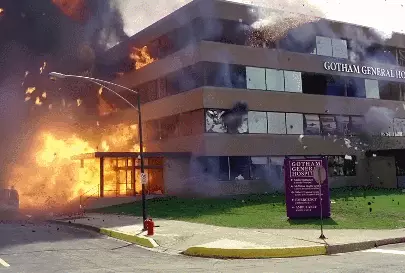 蝙蝠侠出现在美国抗议现场 有哥谭市内味了