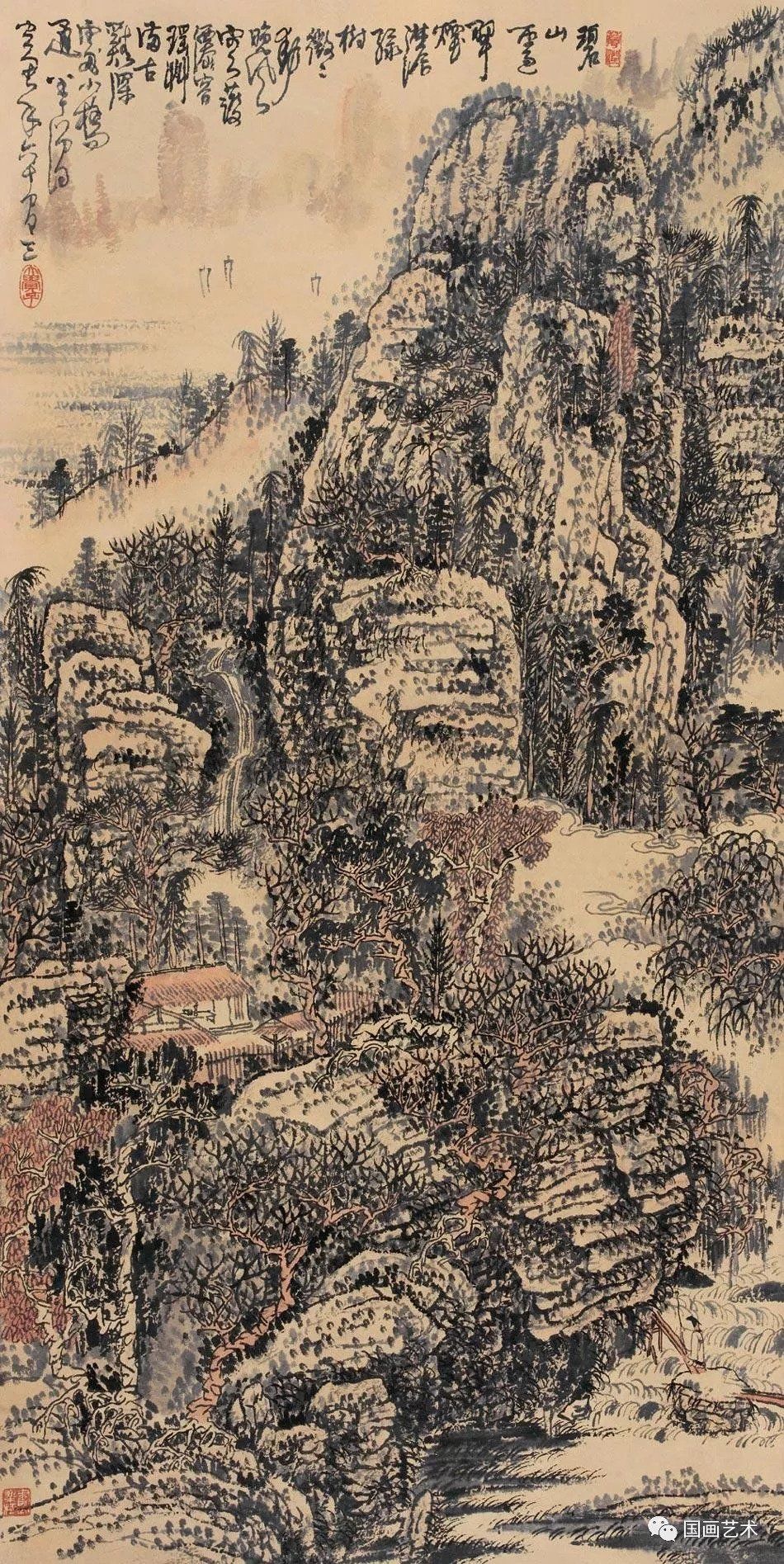 现当代名家:黄秋园笔下的秋景山水