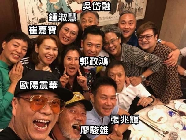 tvb老戏骨出新歌群星到贺 人缘甚好