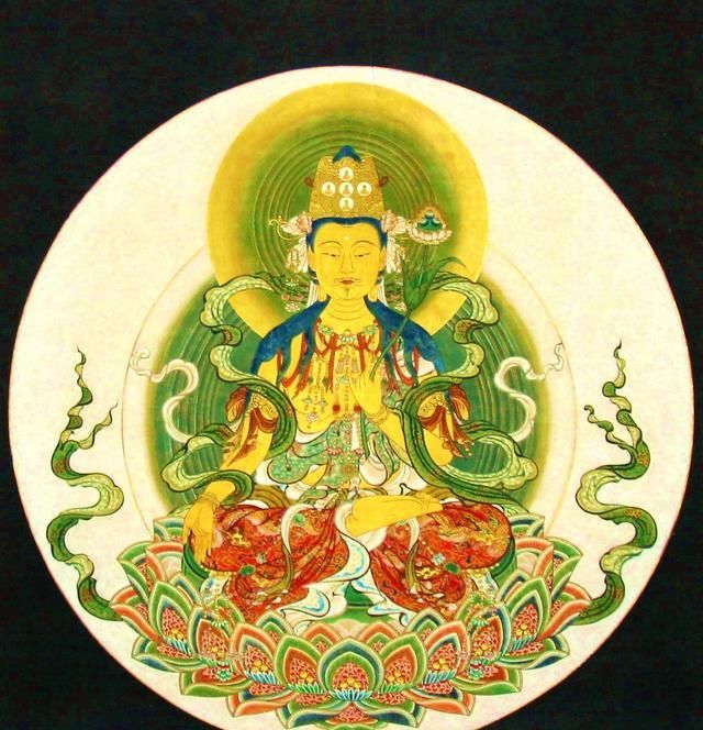 生肖牛生肖虎的本命佛虚空藏菩萨