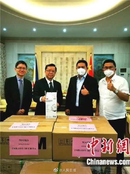 中国万枚口罩援菲火山重灾区，灾民致谢