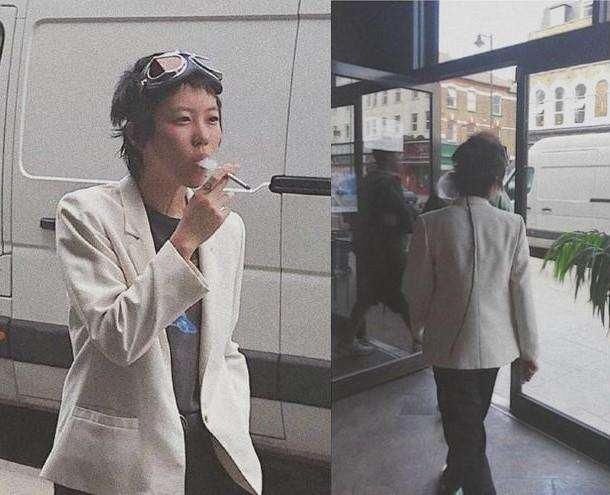窦靖童伦敦街头吸烟,真的那么潇洒帅气?社会风气能不能正一些!