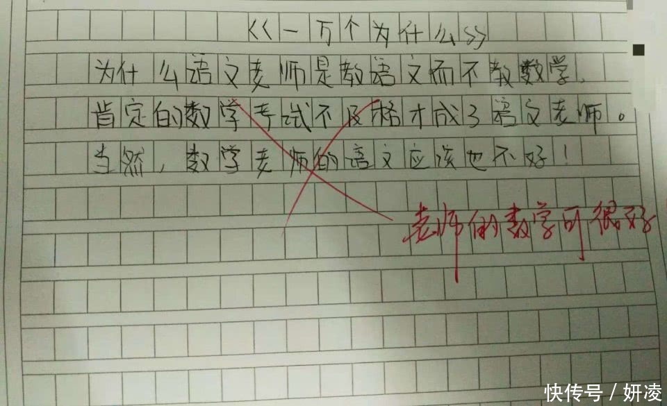 小学生零分作文"走红",老师看完气晕,爸妈看完追着打了五条街( 二 )