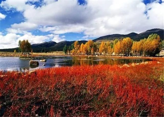 稻城亚丁风景区位于四川省甘孜藏族自治州稻城县香格里拉镇亚丁村境内