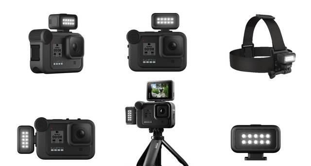 Gopro上架hero 8 Black灯光选配组件 定价398元 快资讯