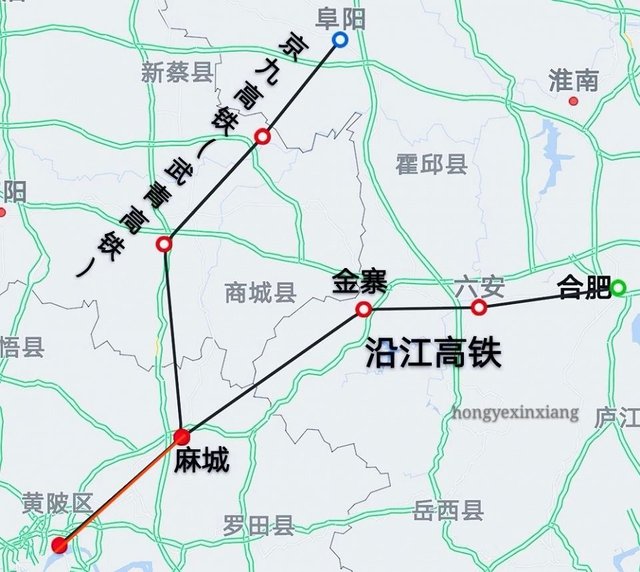 湖北沿江高铁建设顺序已定，这一段将率先开工建设