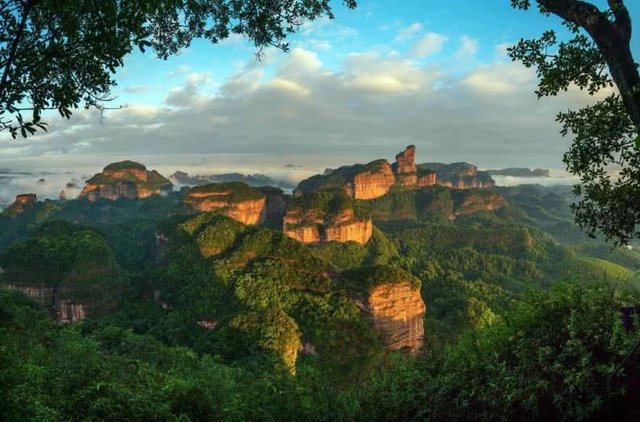 岭南四大名山图片