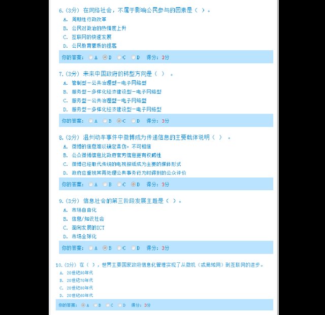 网络社会与公民参与 考试考试答案98分 快资讯