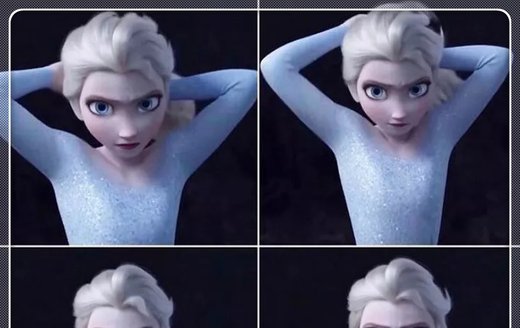 看到山寨版的艾莎,心动了