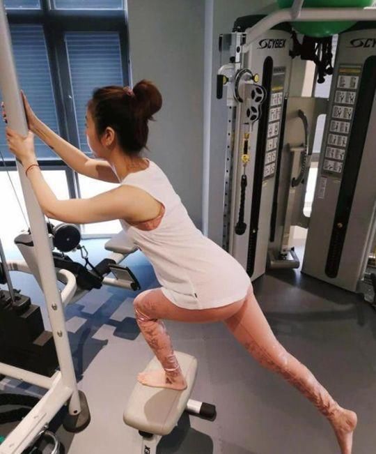 健身最可怕的事情竟在42岁林心如身上发生了，网友称不想再健身