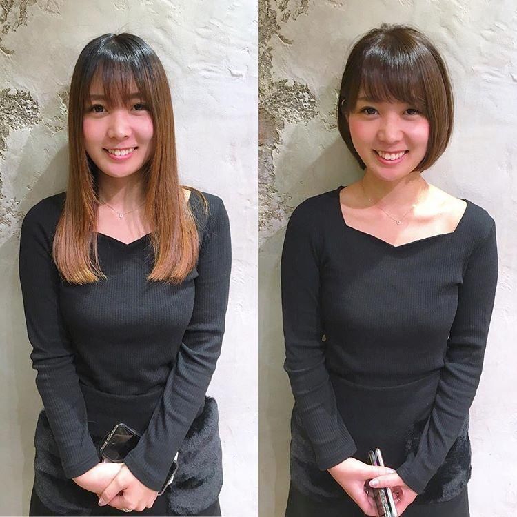 对比了才知道，短发能让你的脸型马上变小