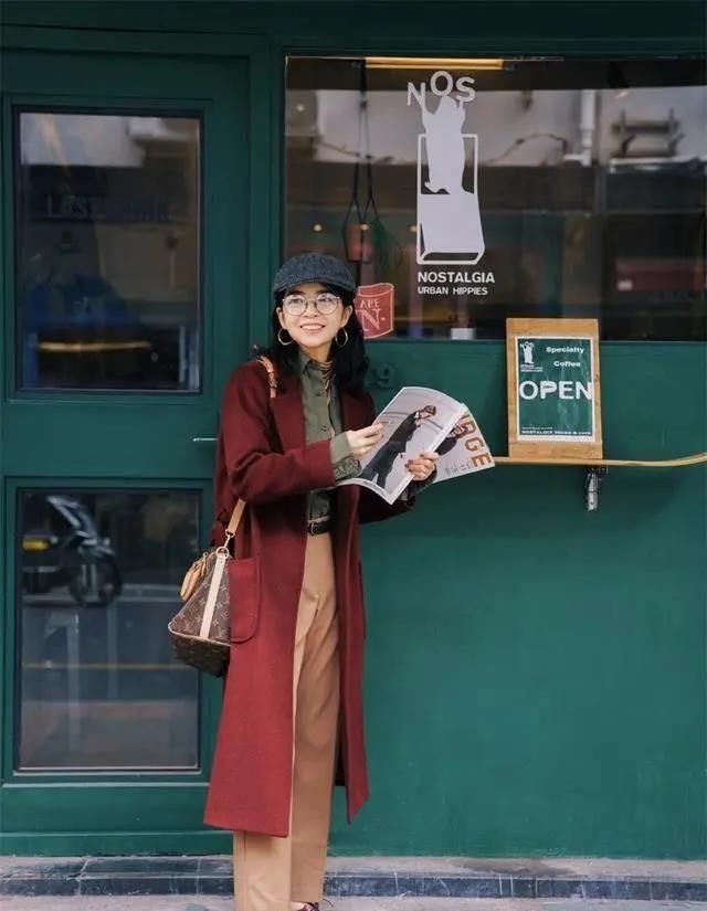 「三木博主」初春要想美更新高宽比，赶快跟随三木时尚博主学，大衣也可以很时尚潮流