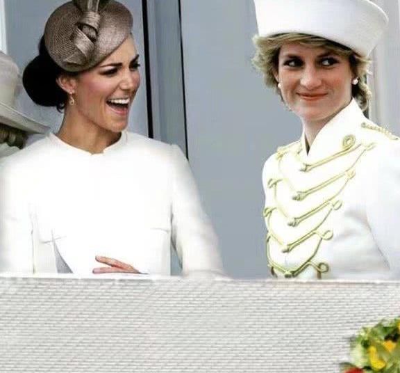 P图师将戴安娜凯特梅根P在一起， 戴安娜的时尚度不输她俩