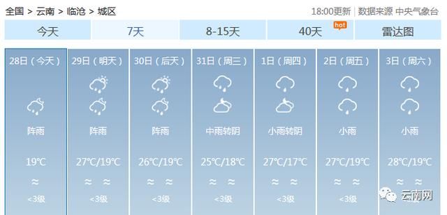 大雨＋暴雨＋大暴雨！云南新一轮强降雨来袭，注意防范