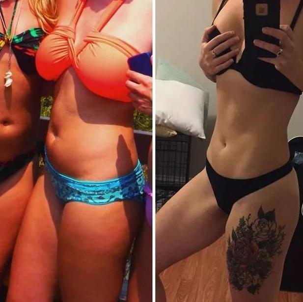 28-同是100斤，练瑜伽和不练瑜伽，身材差别有多大