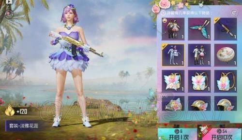  【限时】和平精英蝶舞迷情之春季军需限时登场