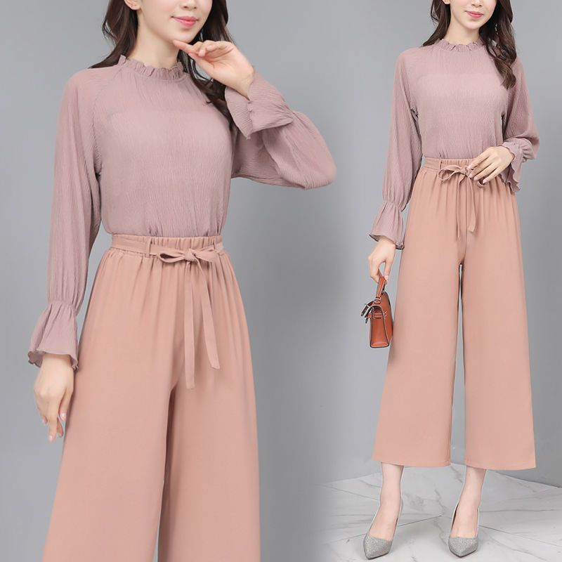 媳妇不买连衣裙!只买新款秋季洋气套装，优雅大气，十足女人味