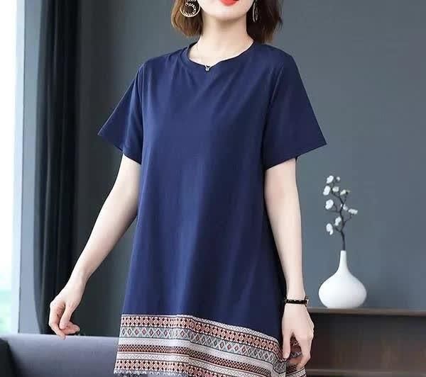  『显瘦』妈妈们担心太胖没有衣服穿？试试这几款棉麻衫，减龄，显瘦