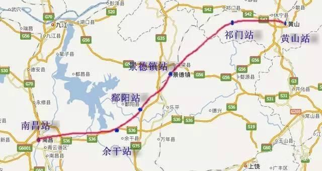 高铁新时代:昌景黄高铁年底开建跨越赣皖两省沿线10站有无你家乡