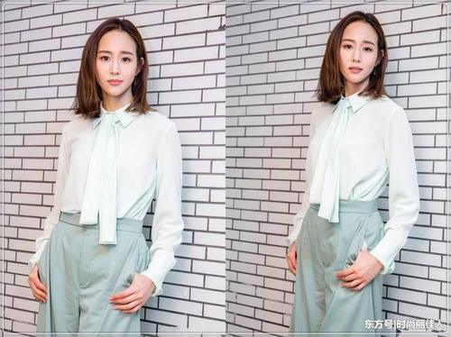 张钧甯还真是敢穿,低领小黑裙穿出时尚新高,网友:气质女神