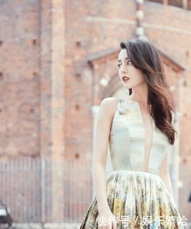 迪丽热巴穿衣最大胆一次，领口开到腰，网友一眼望到底没啥看头