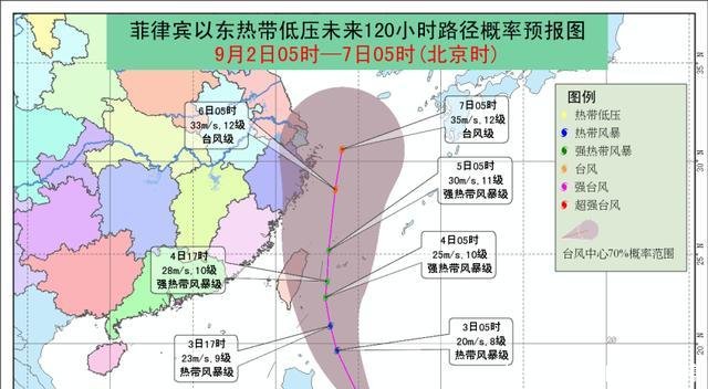  预计@浙江注意！台风新情况来了！中到大雨暴雨预计落在下列区域