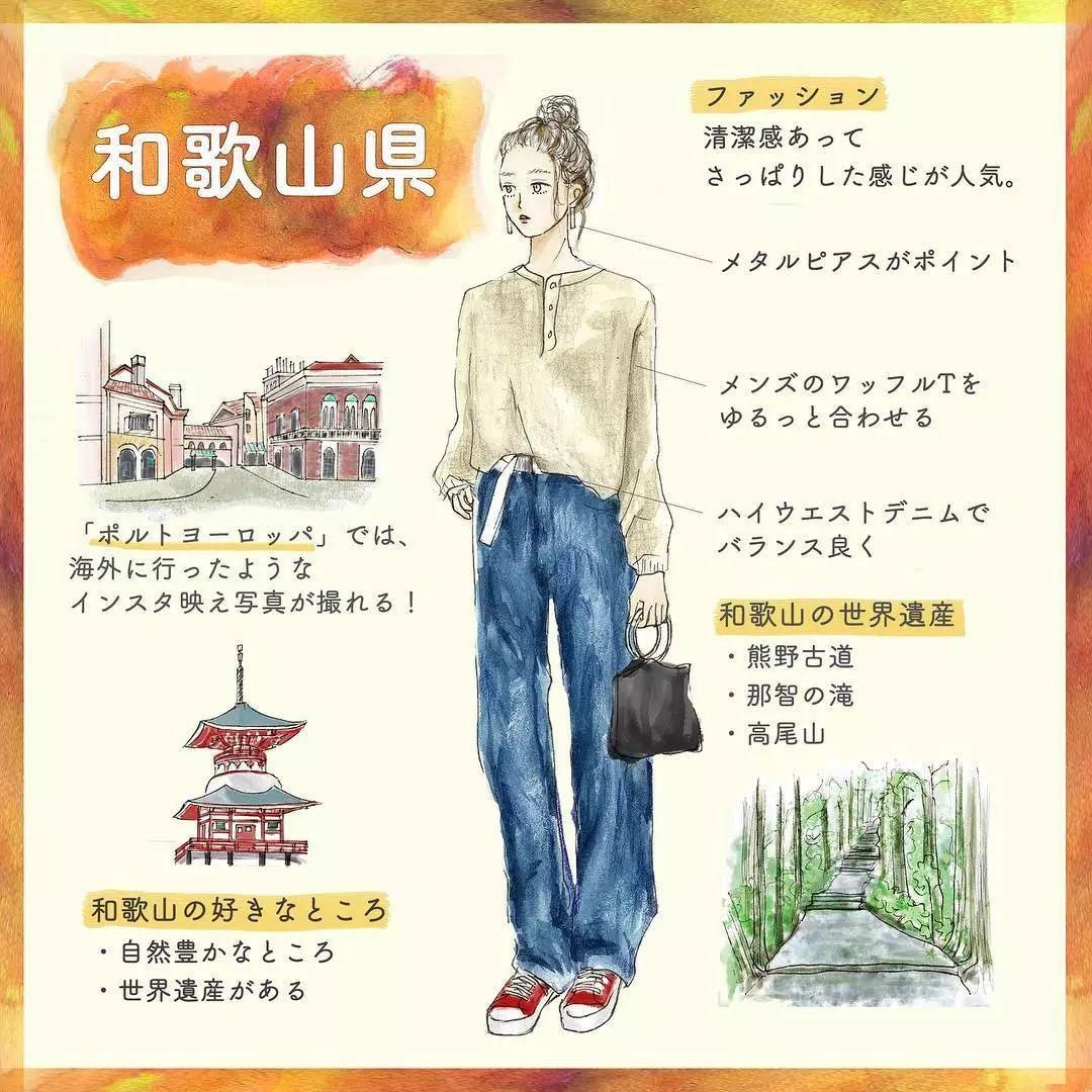 『全国』日本47个都道府县「全国女子图鉴」