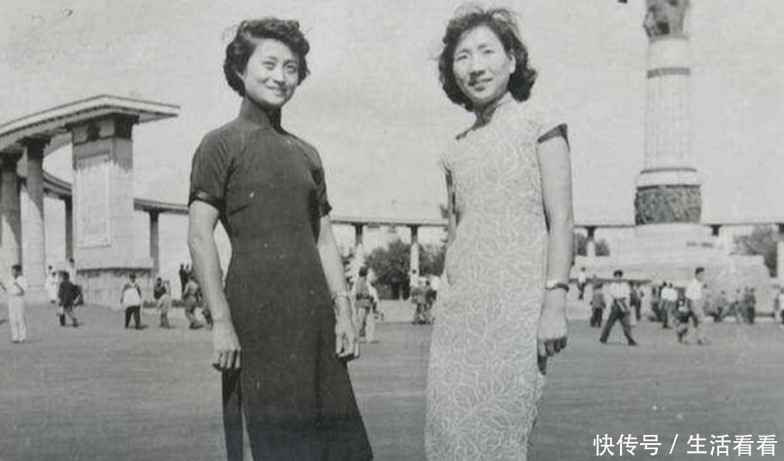  [民国时期]罕见的民国时期旗袍美女老照片, 从现在看也是美女