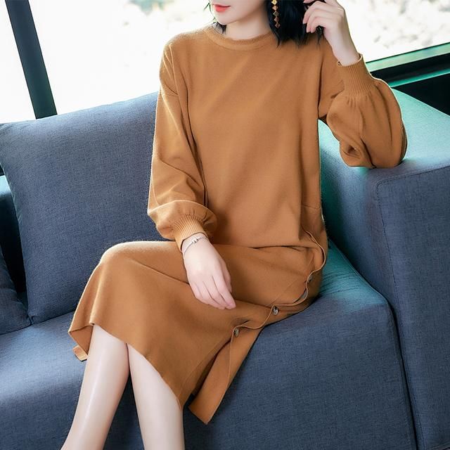 悄悄给妈妈买了4件大牌秋裙，时尚大方巨减龄，穿上秒变小姑娘