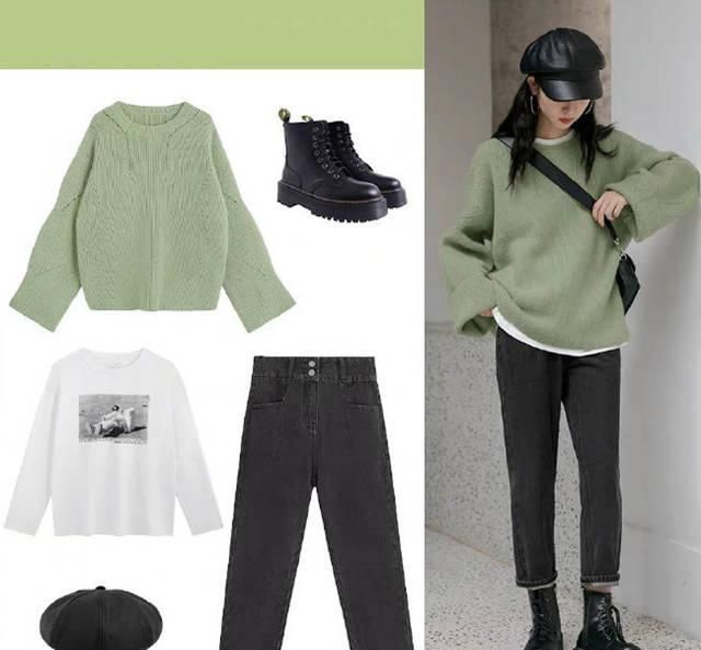 『暗淡』生活太暗淡,你需要一抹绿色来点缀给你的穿搭增添生命力