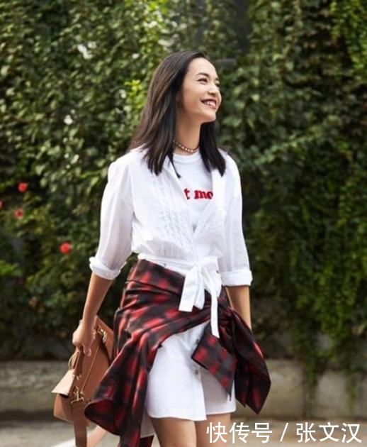 姚晨越来越有范了！穿衬衣玩时尚，网友这腿太撩人了！