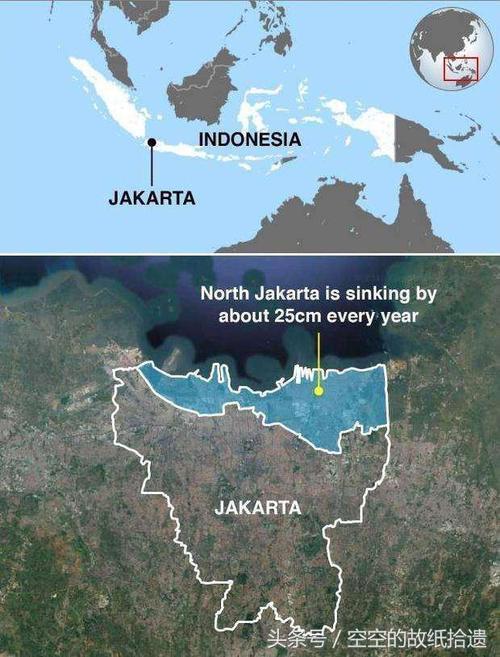 「雅加达」每年下沉15厘米，亚洲最大城市之一将会在三十年内从地图上消失！