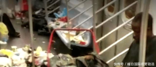  「地铁」地铁成“垃圾山”，美国网友破口大骂，不选择中国地铁