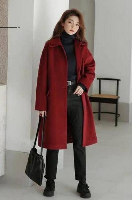  #气质#红色系怎么穿出好气质？这3种穿法时髦又不失少女感