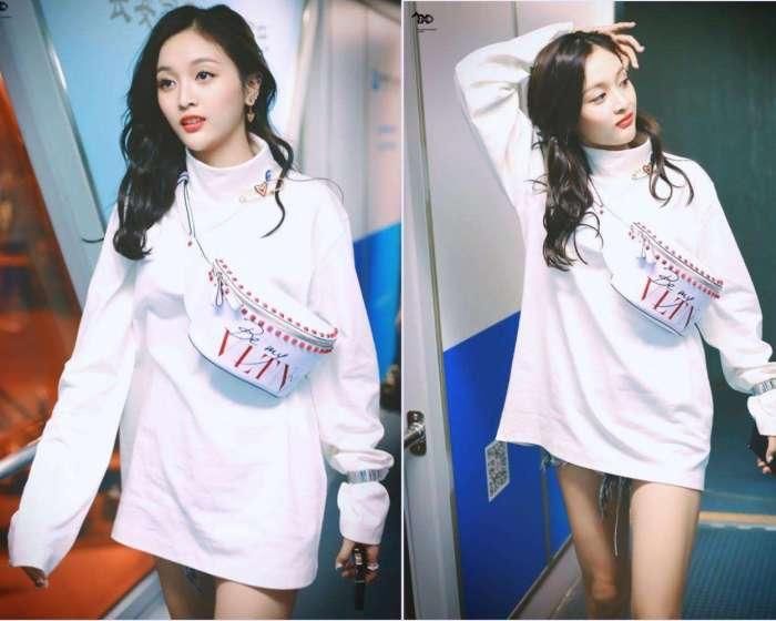 同是下衣消失,程潇性感,鞠婧祎可爱,杨超越腿长,而她让人尴尬