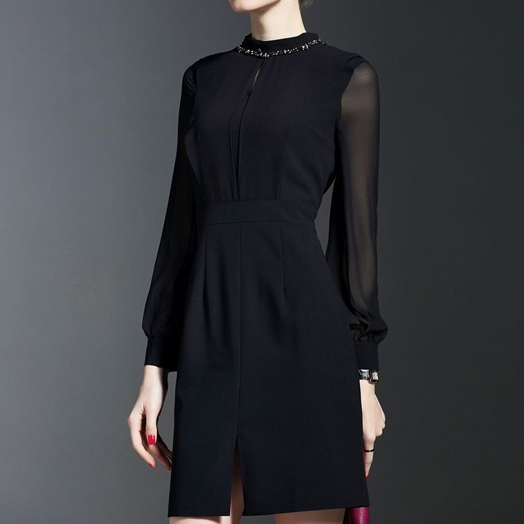 终于找到，比旗袍更女人味“欧货裙”，推荐6070女人穿，超美