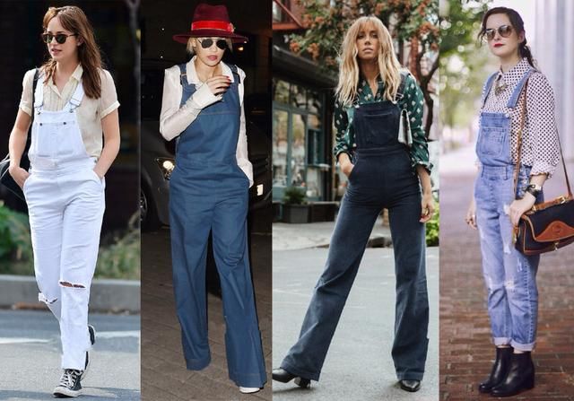 背带裤里搭什么？当然是这三件衣服啦，夏天这么穿才有范儿