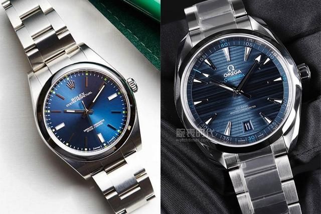 【时标和指针】公价相同,劳力士114300和欧米茄AQUA TERRA 150米腕表哪个好?