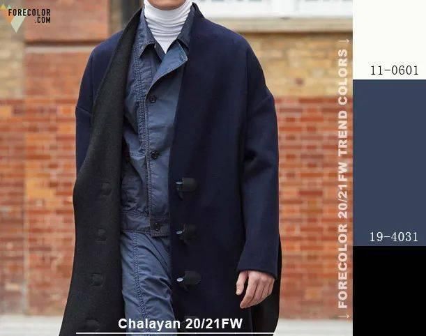  [绿色]20/21秋冬男装周关键色及精彩配色