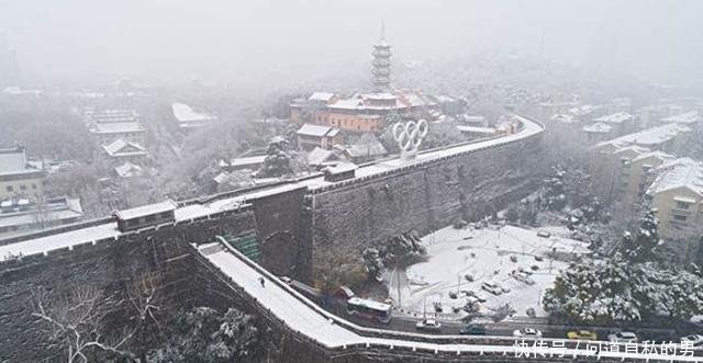 2019南京第一场雪，秒变金陵城，其他城市羡慕不已