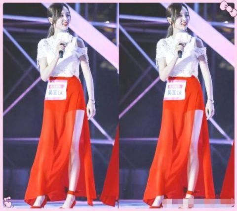 真服了吴宣仪，穿露脐装跳舞美成这样，网友:孟美岐的C位不保